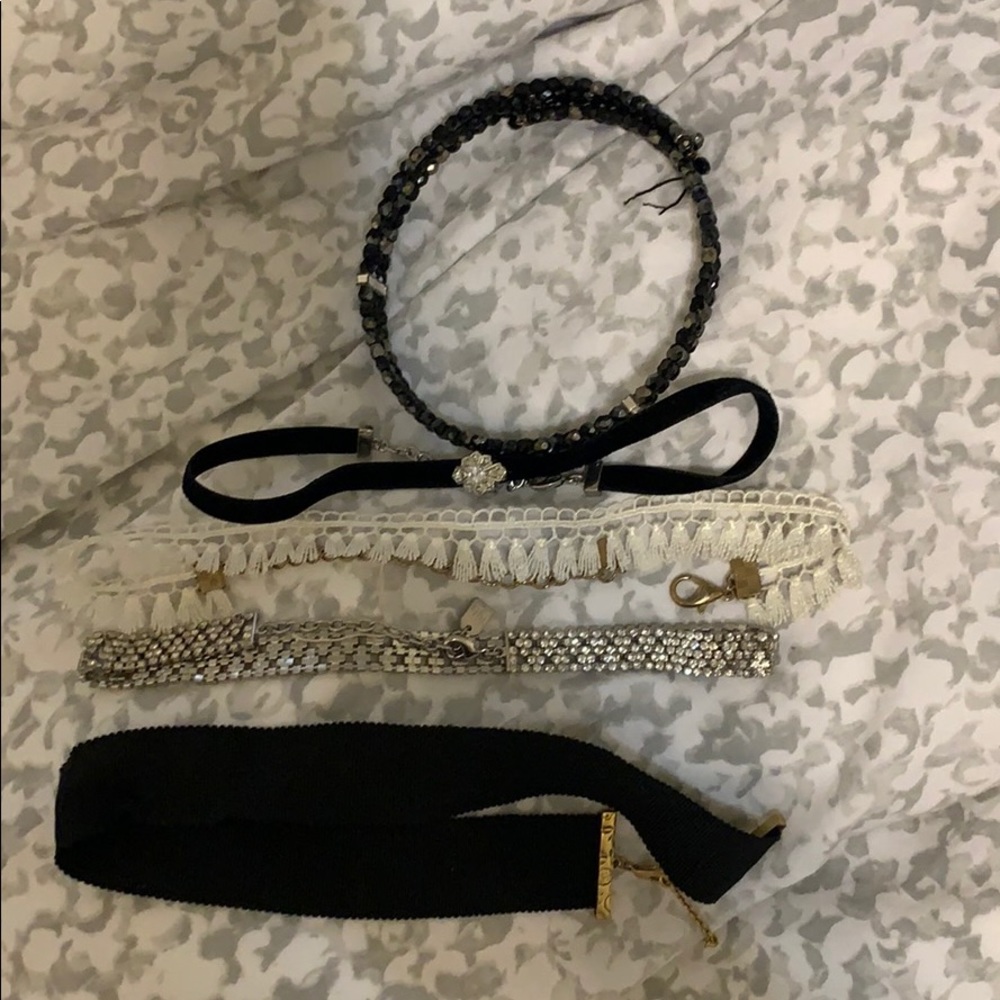 Choker necklaces